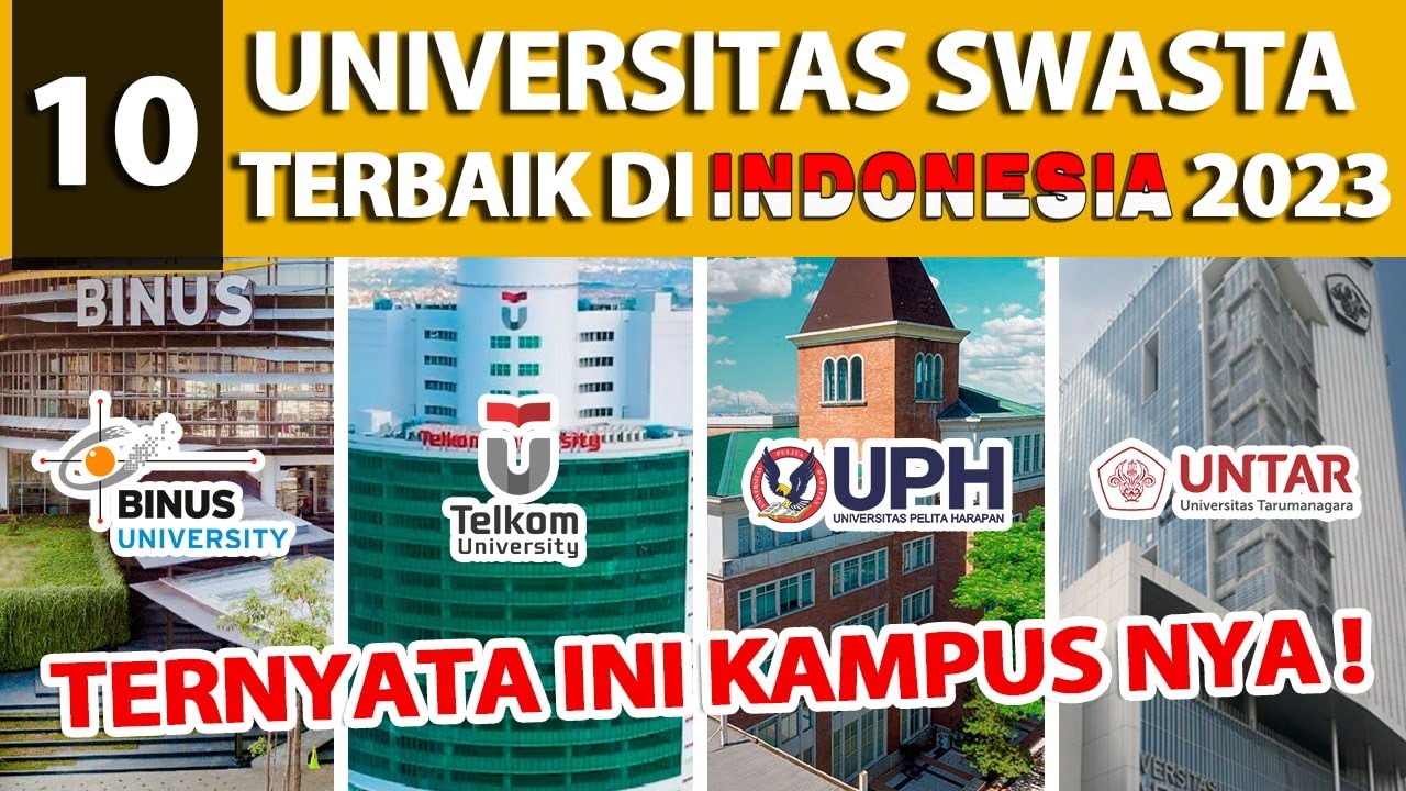 10 Universitas Swasta Terbaik di Indonesia Tahun 2023